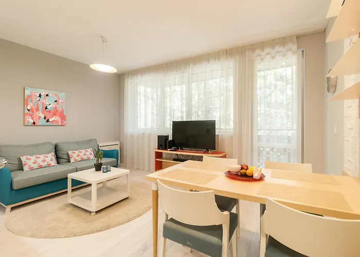 Апартаменты Comfort Happy Briz, Aquarelle With Security Варна